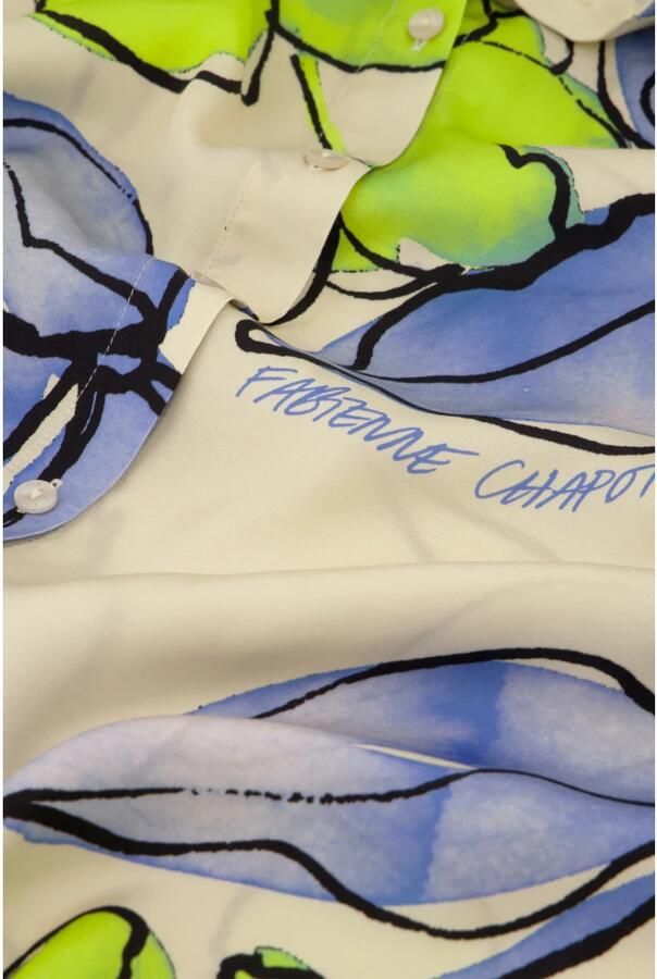 Fabienne Chapot Gabriel Blouse Crème Wit Blue Fairytale Multicolor Dames - Foto 2
