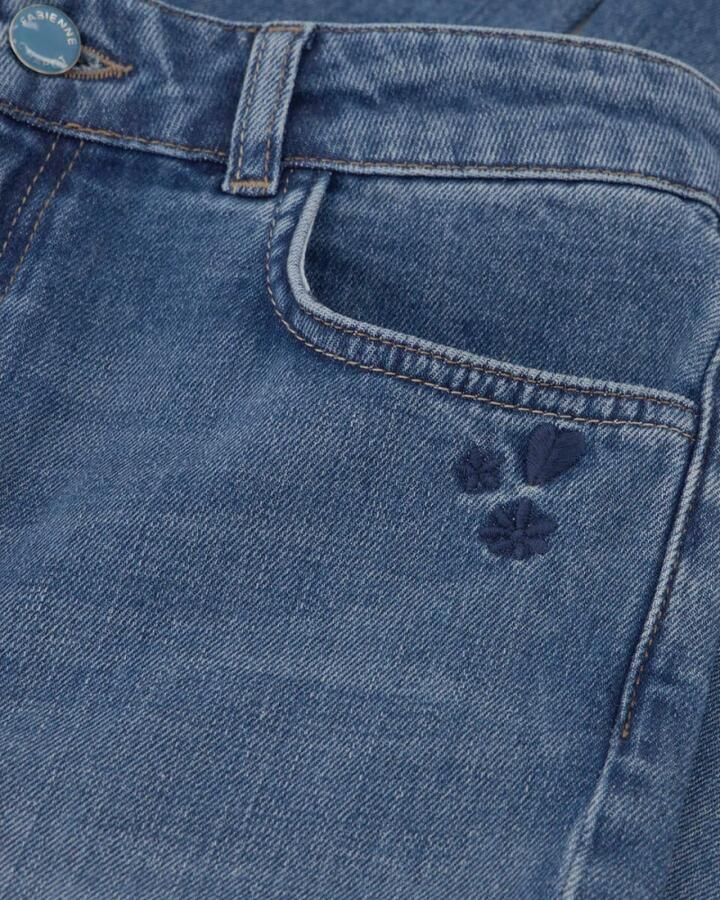 Fabienne Chapot high waist flared jeans medium blue denim - Foto 10