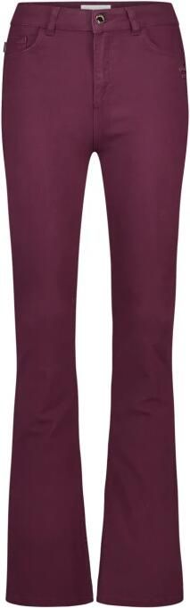 Fabienne Chapot Flare Denim Broek Purple Dames