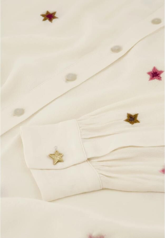 Fabienne Chapot Geborduurde Sterrenblouse Beige Dames - Foto 2