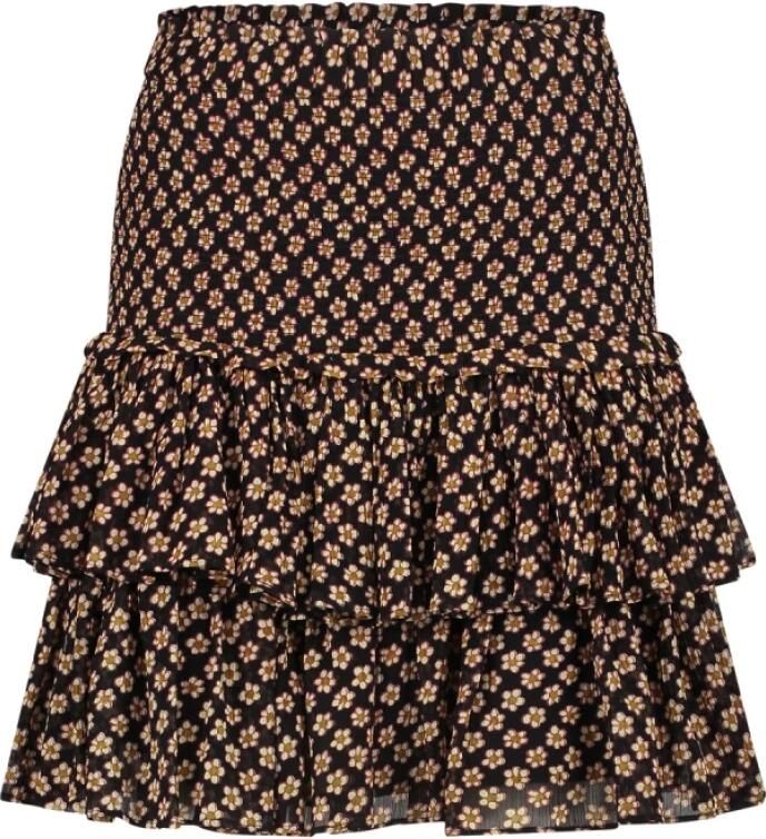 Fabienne Chapot Gerimpelde Smocked Mary Rok Multicolor Dames - Foto 5