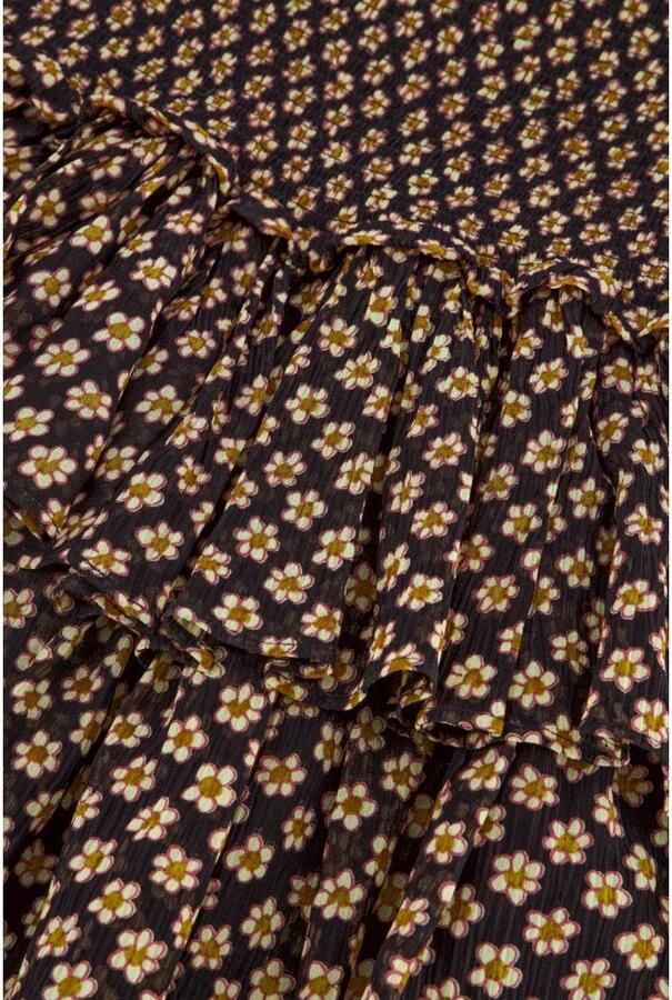 Fabienne Chapot Gerimpelde Smocked Mary Rok Multicolor Dames - Foto 4