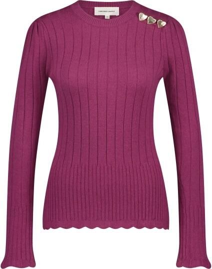 FABIENNE CHAPOT Dames Truien & Vesten Banda Pullover Paars - Foto 9