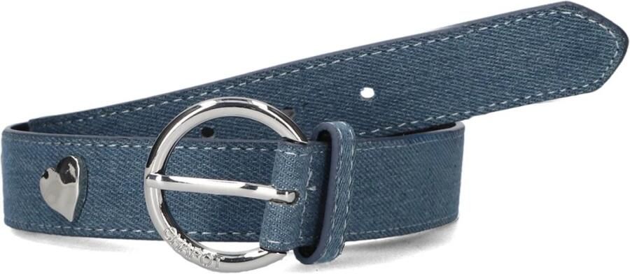 FABIENNE CHAPOT Dames Riemen Hammered Heart Belt Blauw
