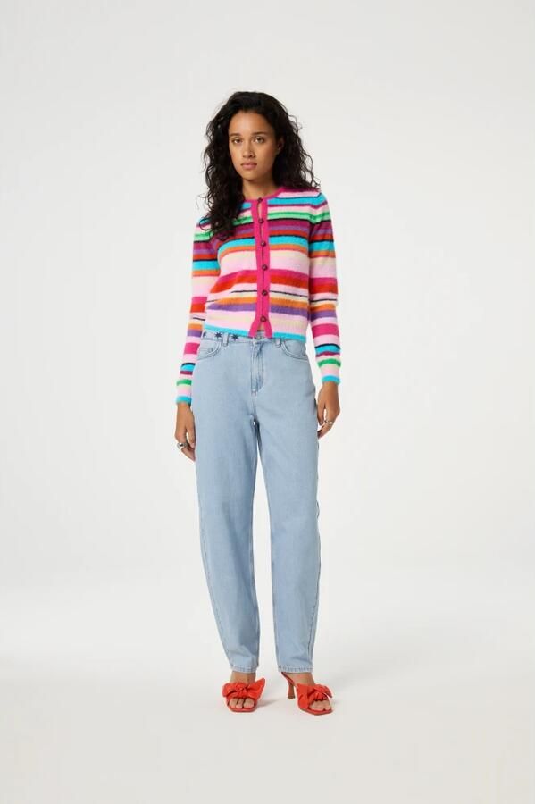 Fabienne Chapot Henry Cardigan Multicolor Dames - Foto 4