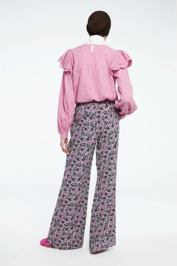 Fabienne Chapot top Bailey van biologisch katoen roze - Foto 3