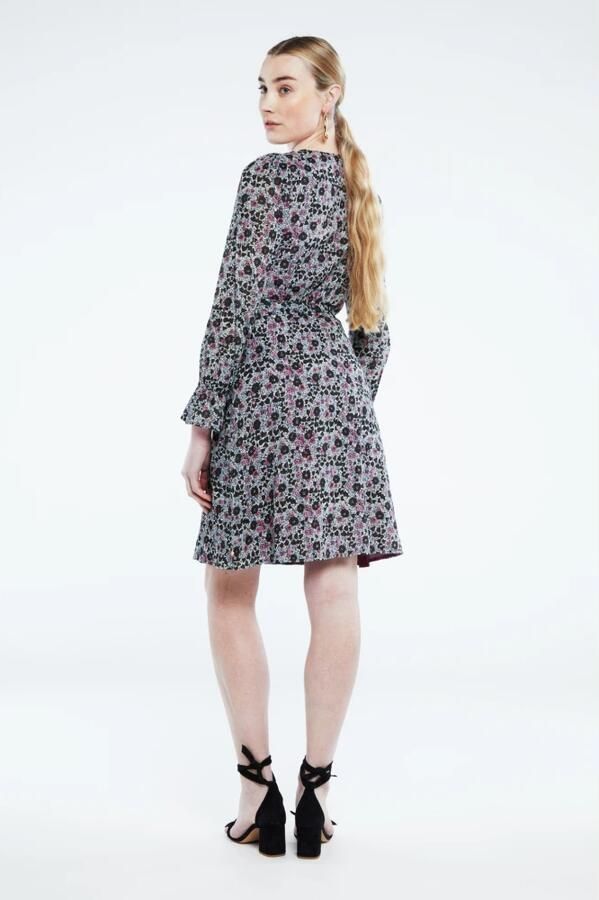 Fabienne Chapot Paarse Mini Jurk Isabella Short Dress 112 - Foto 4