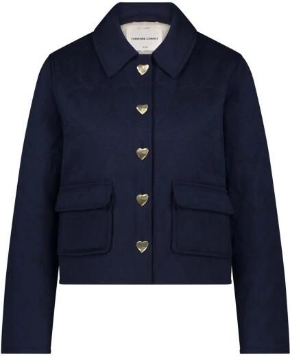 FABIENNE CHAPOT Dames Jassen Jackie Padded Jacket Donkerblauw - Foto 9