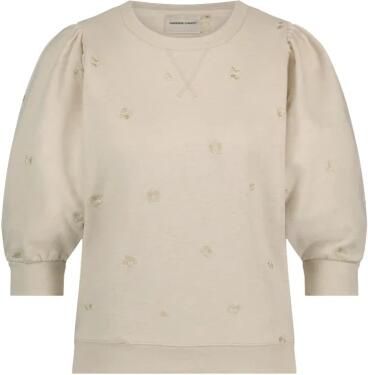 FABIENNE CHAPOT Dames Truien & Vesten Jana Ss Sweater Ecru - Foto 5