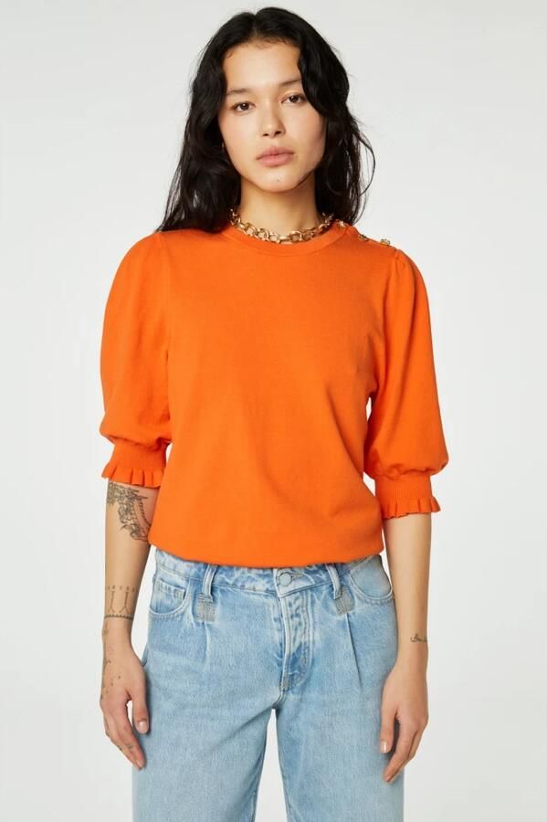 Fabienne Chapot Jolly Pullover Stijlvol en Comfortabel Orange Dames - Foto 2