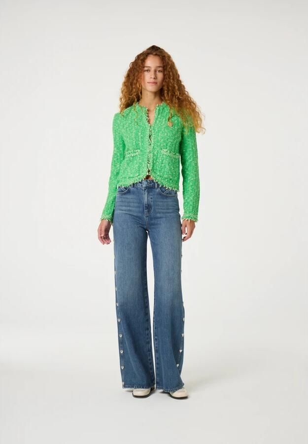 Fabienne Chapot Joshua Cardigan Green Dames - Foto 3