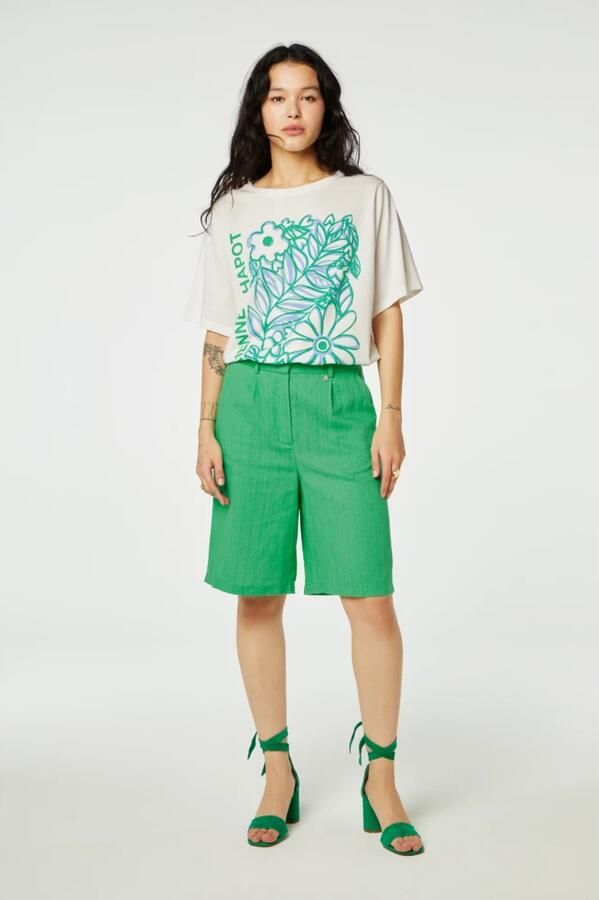 Fabienne Chapot Julia Shorts Bermuda Stijl Green Dames - Foto 2