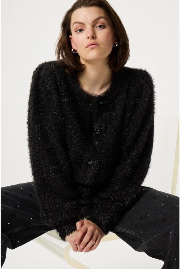 Fabienne Chapot Kitty Cardigan Black Dames - Foto 3