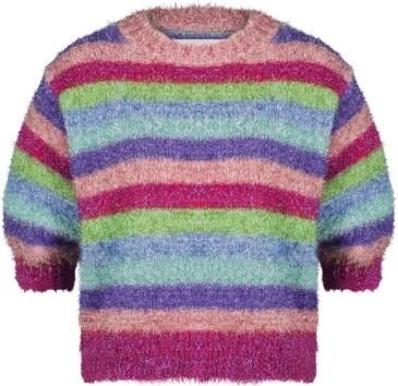 Fabienne Chapot Pullover korte mouw Clt-192-Pul-Ss24 Multicolor Dames - Foto 5