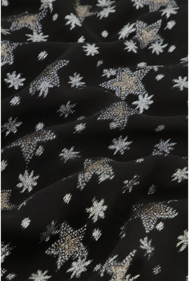 Fabienne Chapot top Kylie met sterren en glitters zwart zilver - Foto 5