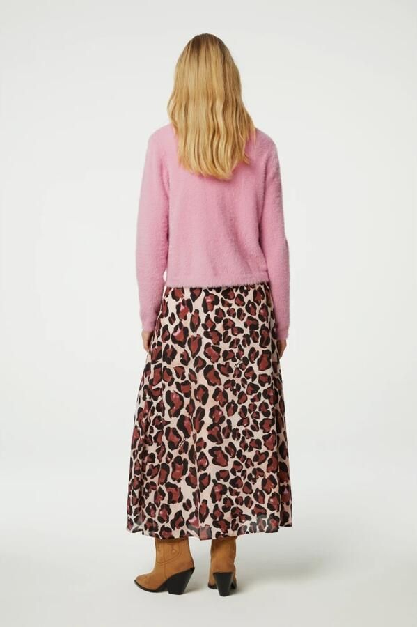 Fabienne Chapot Midi rok met dierenprint Multicolor Dames - Foto 3
