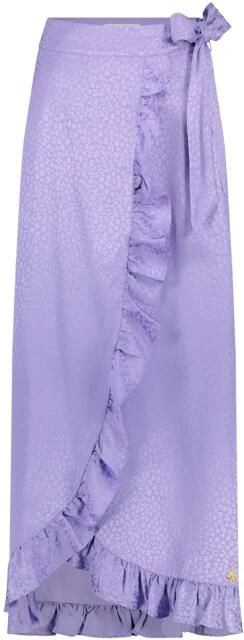 FABIENNE CHAPOT Dames Rokken Bobo Frill Skirt 216 Paars - Foto 8