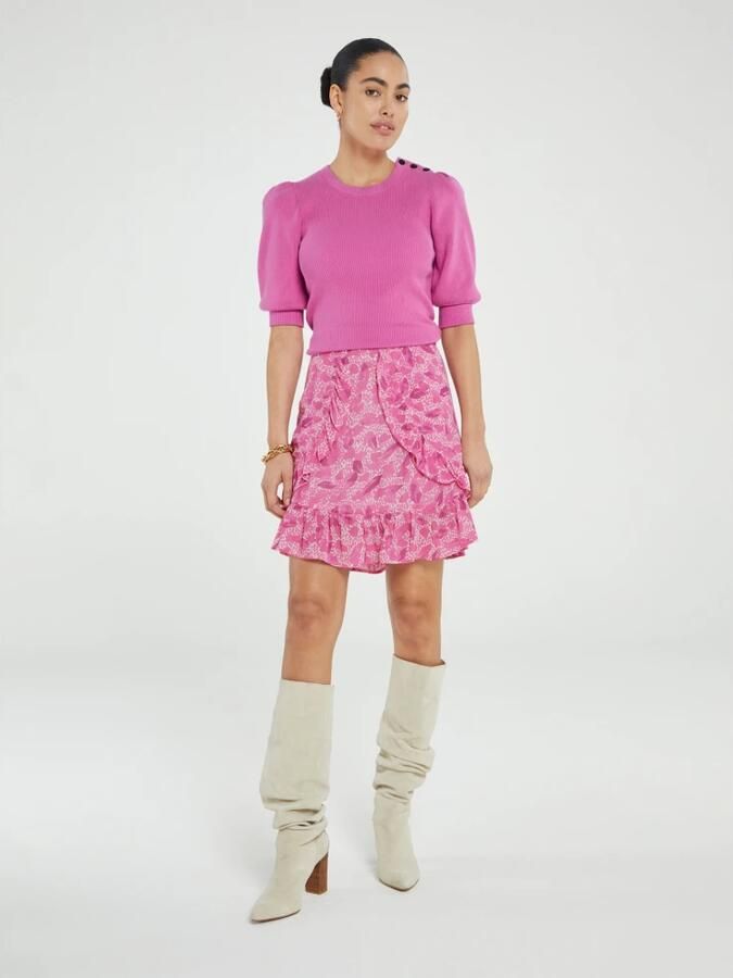 FABIENNE CHAPOT Dames Tops & T-shirts Lillian Ss Pullover 230 Roze - Foto 5