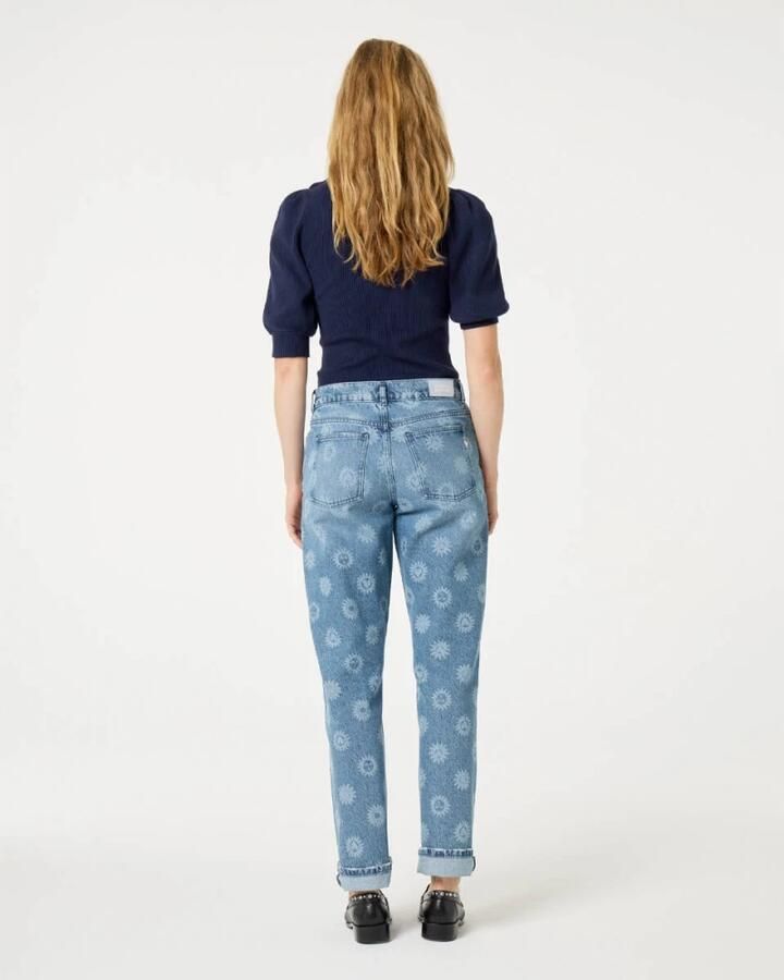 FABIENNE CHAPOT Dames Truien & Vesten Lillian Short Sleeve Pullover Donkerblauw - Foto 6