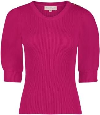 FABIENNE CHAPOT Dames Truien & Vesten Lillian Ss Pullover Roze - Foto 5