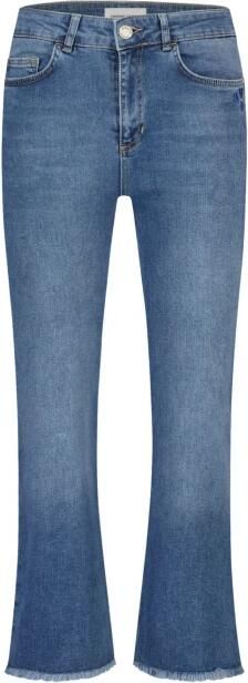 Fabienne Chapot high waist flared jeans Lizzy Cropped blauw - Foto 2