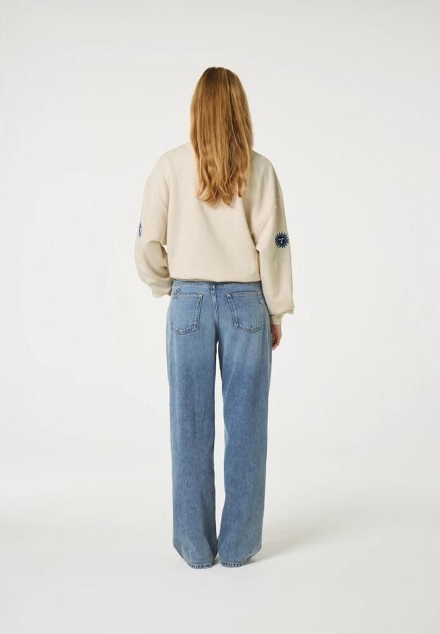 FABIENNE CHAPOT Dames Truien & Vesten Luna Sweater Ecru - Foto 8