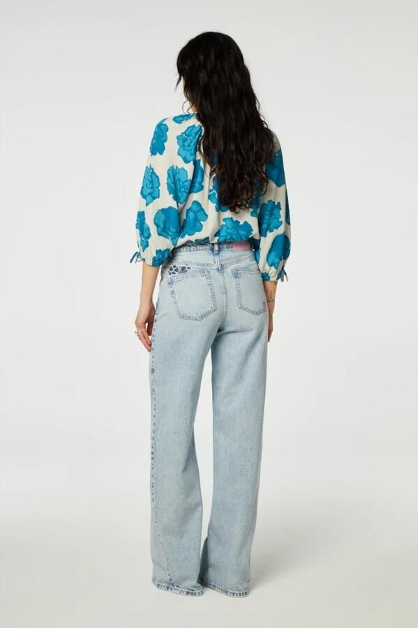 Fabienne Chapot Madame De Print Blouse Multicolor Dames - Foto 5