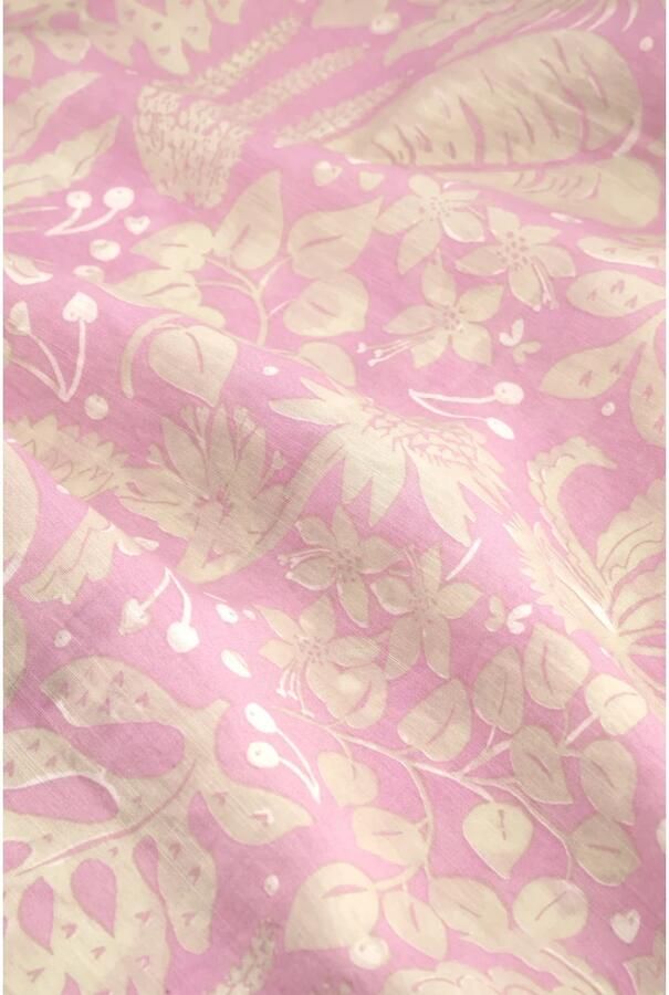 Fabienne Chapot gebloemde maxi blousejurk Girlfriend Maxi Dress roze beige - Foto 3