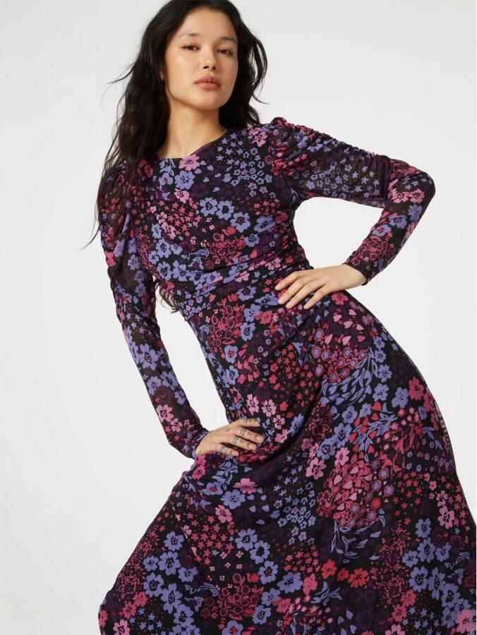 Fabienne Chapot gebloemde mesh jurk Bella multi - Foto 2