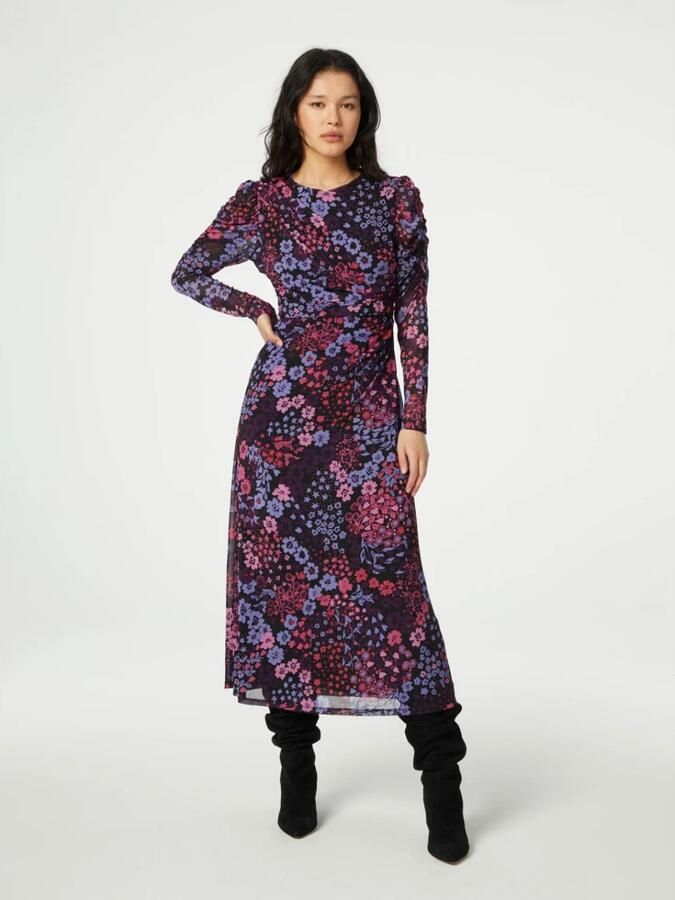 Fabienne Chapot gebloemde mesh jurk Bella multi - Foto 3