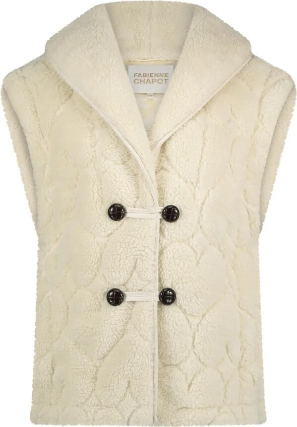 FABIENNE CHAPOT Dames Blazers Merlin Gilet Ecru - Foto 5