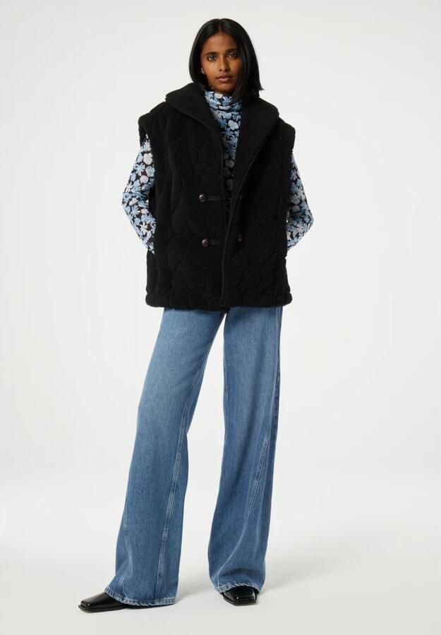 FABIENNE CHAPOT Dames Blazers Merlin Gilet Zwart - Foto 3