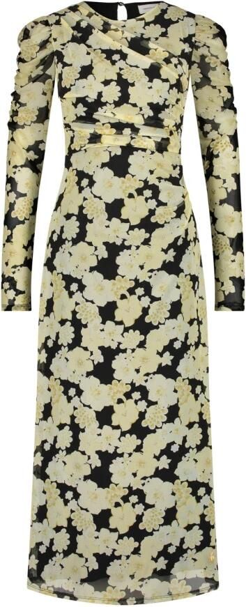 Fabienne Chapot Midi jurk met geplooide mouwen Multicolor Dames - Foto 6