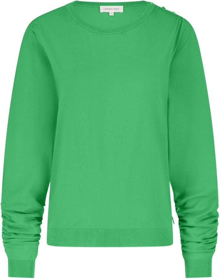 Fabienne Chapot Molly Scrunch Pullover Green Dames
