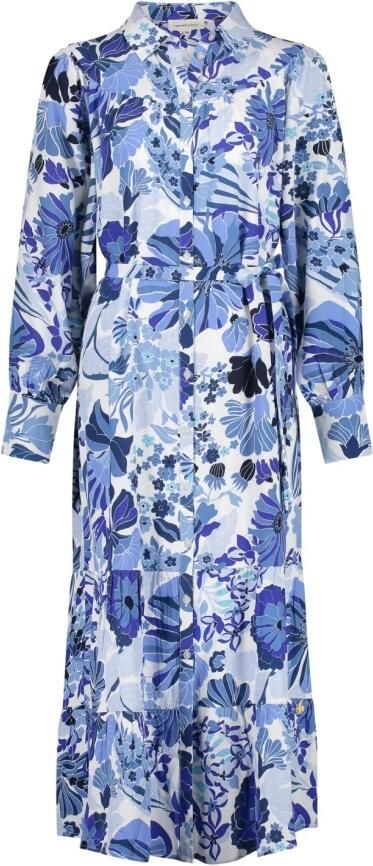 Fabienne Chapot Noa Jurk Le Pacha Azure Print Blue Dames - Foto 2