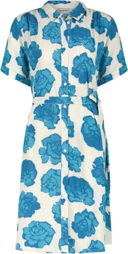 Fabienne Chapot Oversized Bow Belt Boyfriend Dress Multicolor Dames