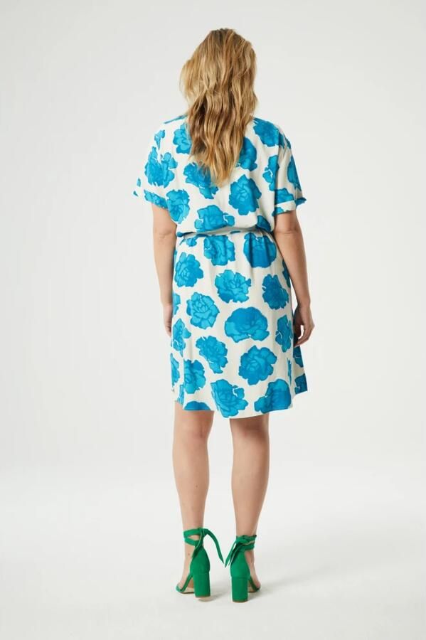 Fabienne Chapot Oversized Bow Belt Boyfriend Dress Multicolor Dames - Foto 4