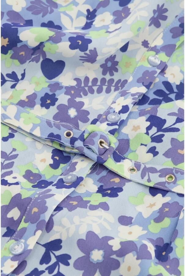 Fabienne Chapot Popping Flowers Maxi Jurk Blue Dames - Foto 4