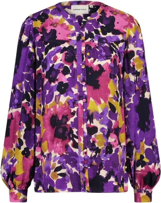 Fabienne Chapot Resa Blouse Cherry Bloomsberry Paars Dames - Foto 5