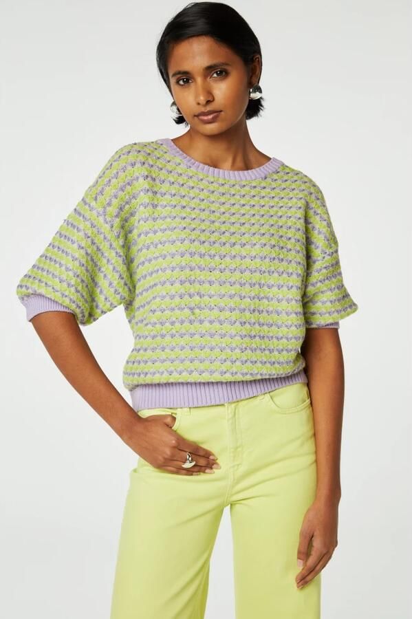 Fabienne Chapot Pullover Clt-191-Pul-Ss24 Multicolor Dames - Foto 3