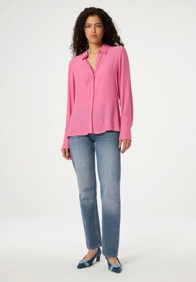 Fabienne Chapot Salma Blouse Lange Mouw Pink Dames - Foto 3