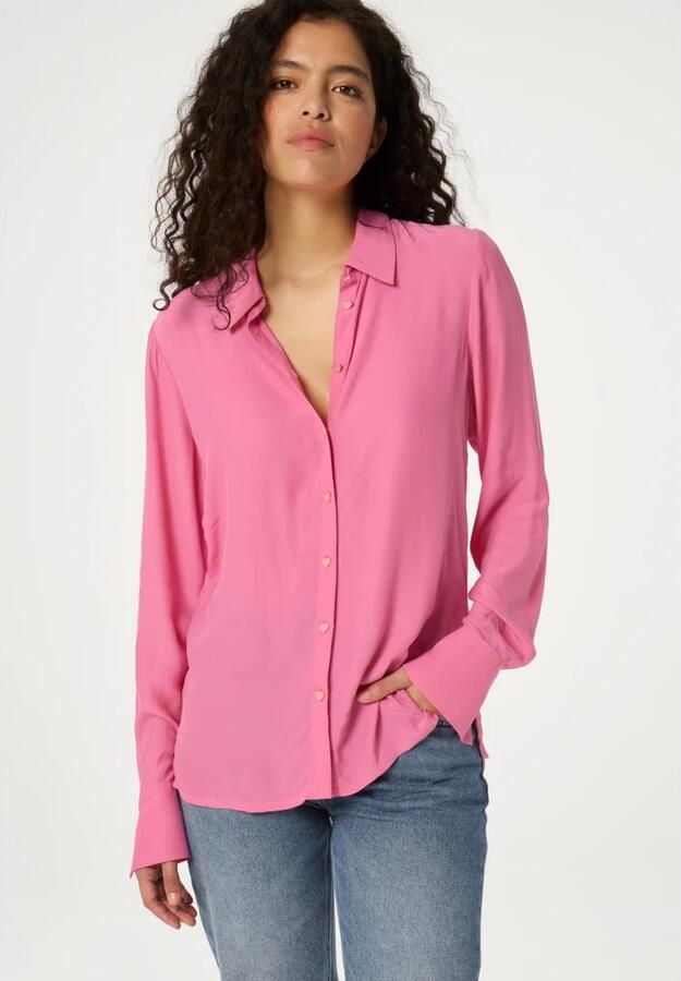 Fabienne Chapot Salma Blouse Lange Mouw Pink Dames - Foto 4