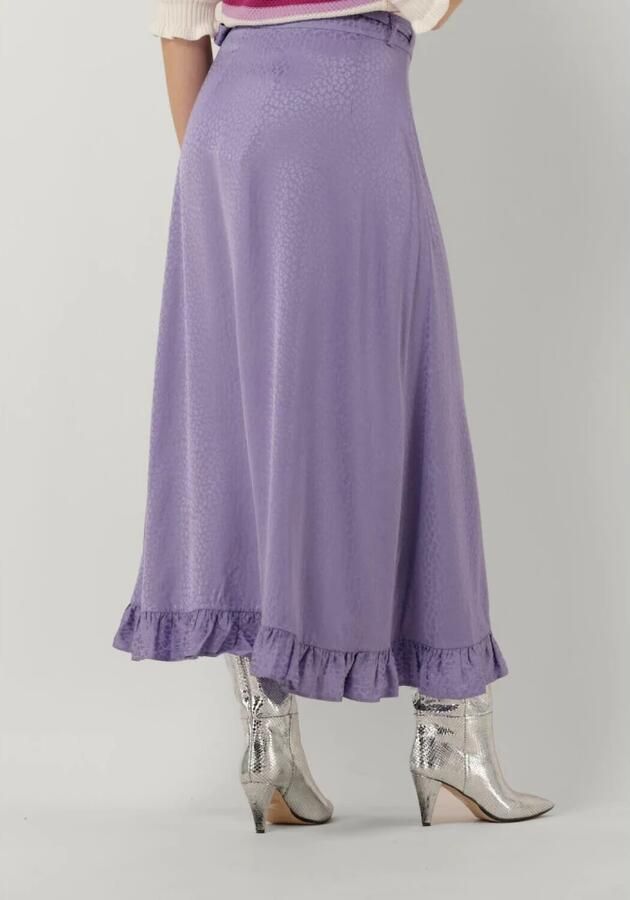FABIENNE CHAPOT Dames Rokken Bobo Frill Skirt 216 Paars - Foto 4