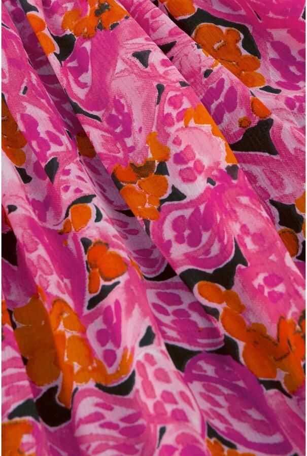 Fabienne Chapot Ruffle Strip Korte Rok Strawberry Shake Pink Dames