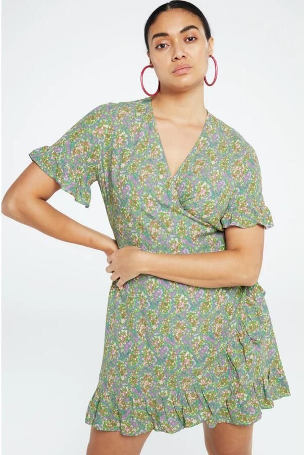 FABIENNE CHAPOT Dames Jurken Savina Dress 132 Groen - Foto 6