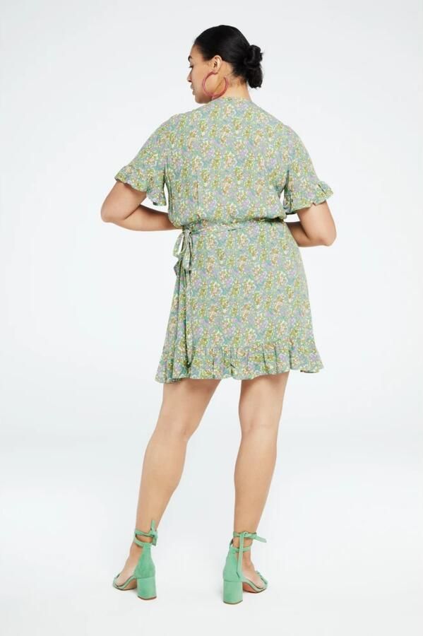 FABIENNE CHAPOT Dames Jurken Savina Dress 132 Groen - Foto 8