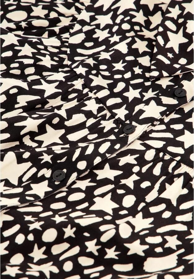 Fabienne Chapot Sterrenprint Lange Mouw Blouse Black Dames - Foto 5