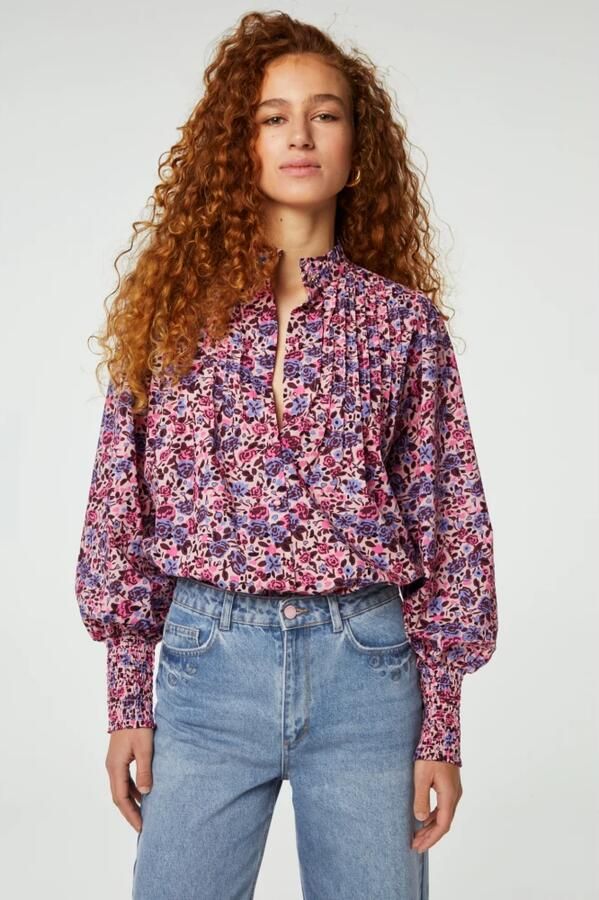 Fabienne Chapot Arlene Blouse met Lange Mouwen Pink Dames - Foto 3