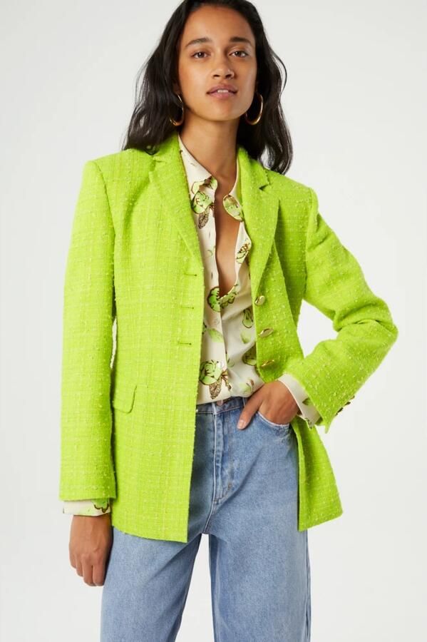 Fabienne Chapot Cher Blazer Stijlvol en Trendy Green Dames - Foto 2