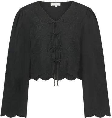 Fabienne Chapot Stijlvolle Sterre LS Top Black Dames